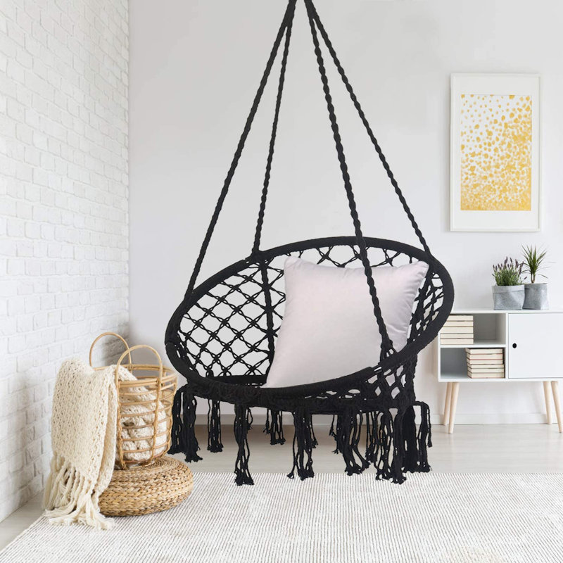 Dakota Fields Cotton Weave Chair Hammock & Reviews Wayfair